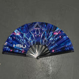 HSU Blue Hand Fan