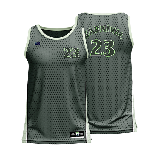 KARNiVAL 2023 Basketball Jersey x Dark Green