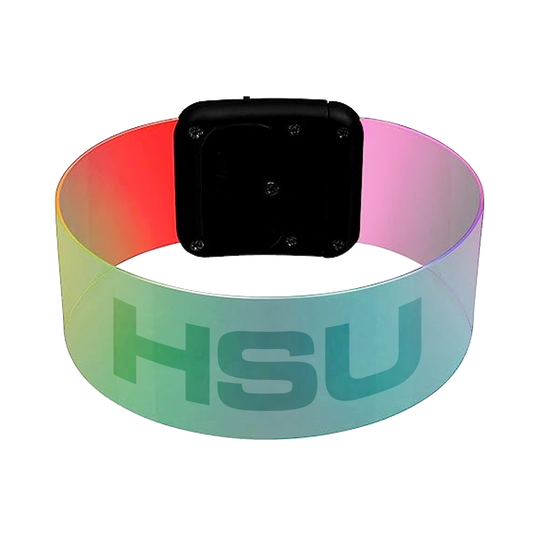 HSU LED Bracelet x Black Logo