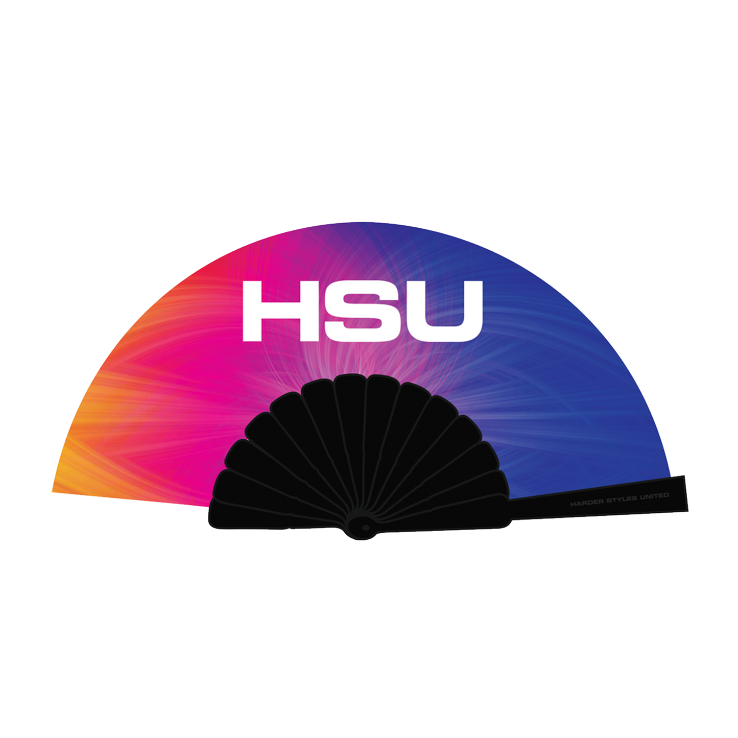 HSU Logo Large Handfan x Sunset
