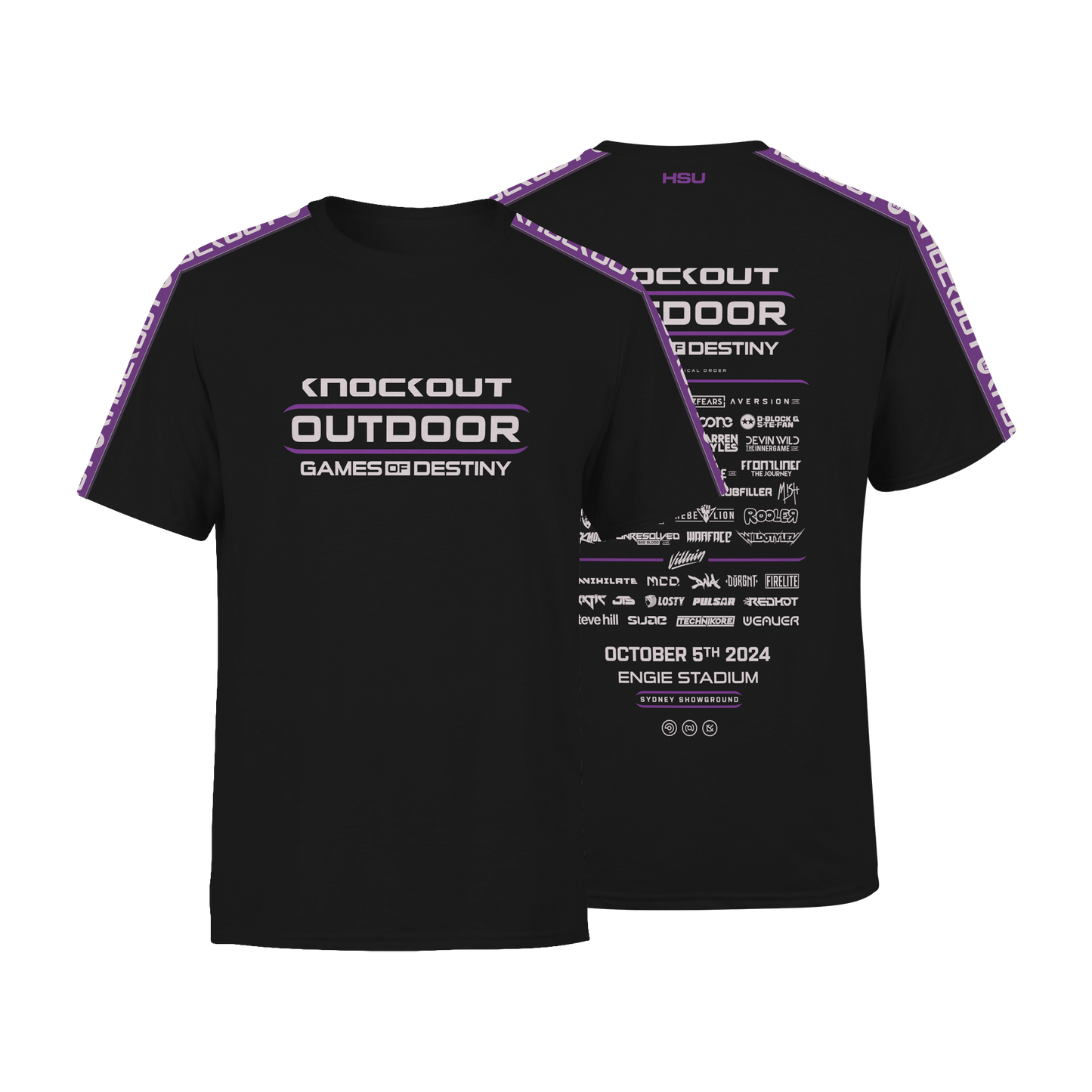 Knockout Outdoor 2024 T-Shirt x Black