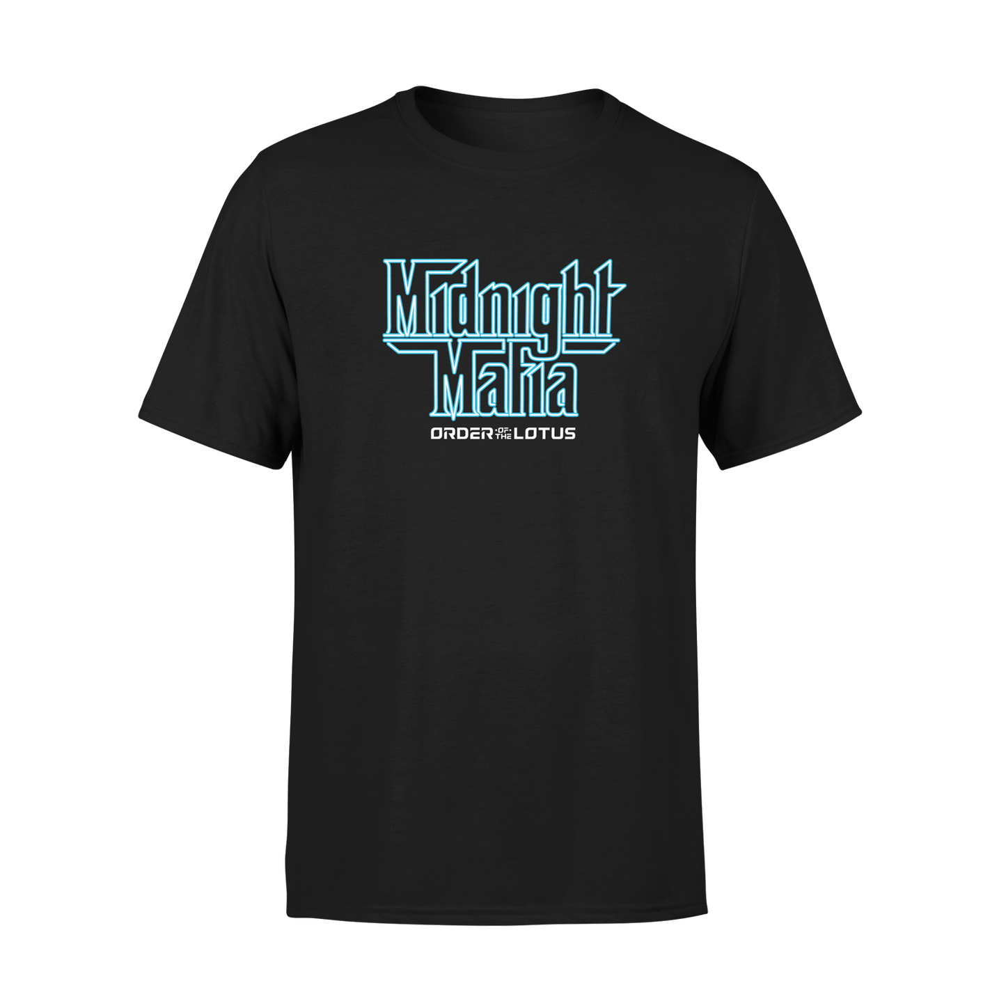 Midnight Mafia 2023 Line up T-Shirt x Blue