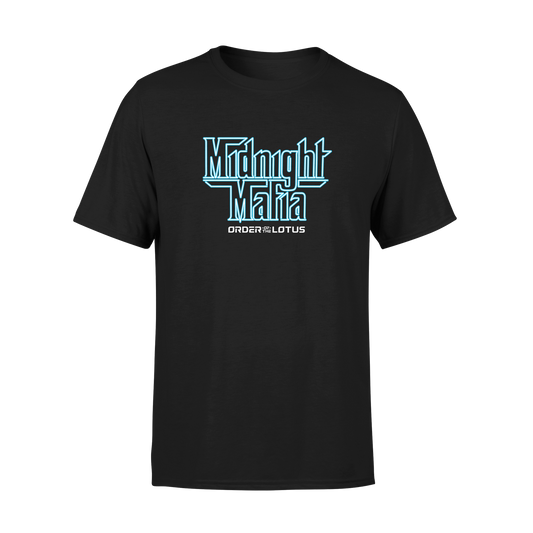 Midnight Mafia 2023 Line up T-Shirt x Blue