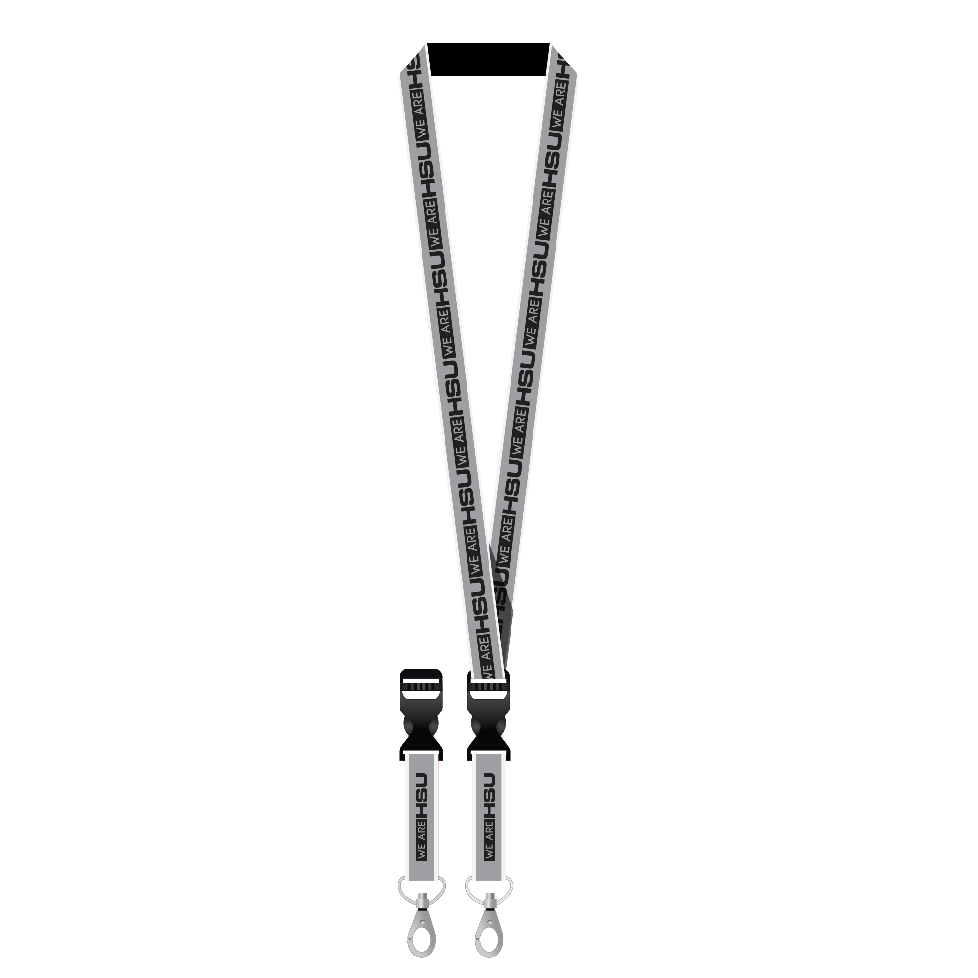 Hsu Lanyard X Reflective White – We Are Hsu