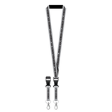 We Are HSU Reflective Lanyard - White