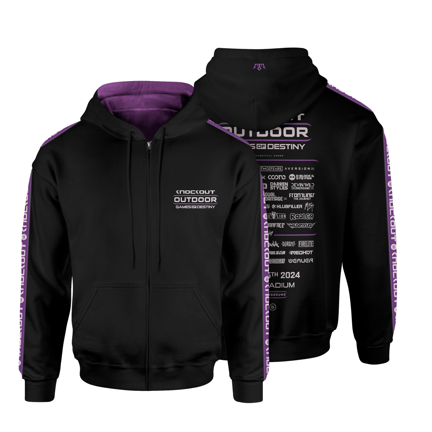 Knockout Outdoor 2024 Zipper Hoodie