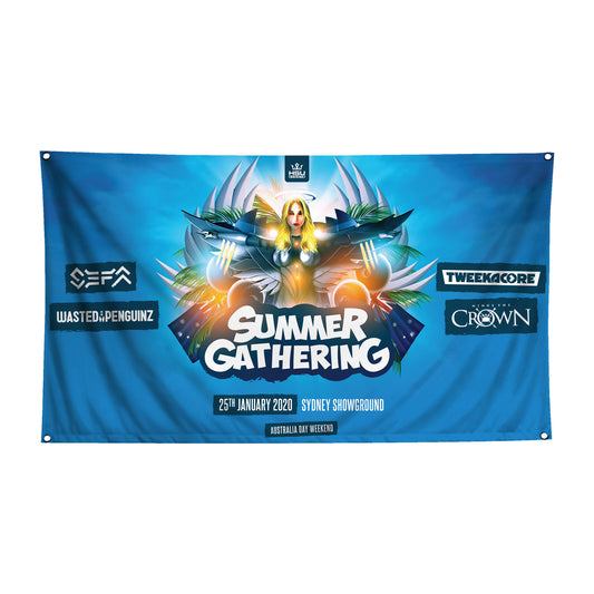 Summer Gathering 2020 Flag x Blue