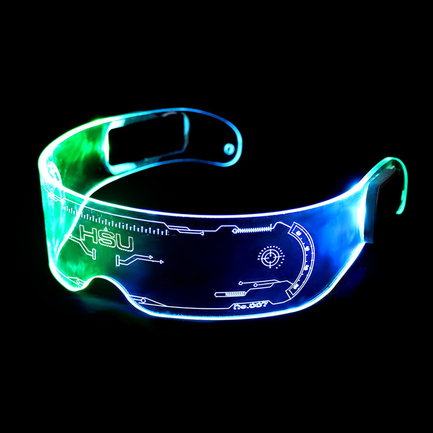 HSU LED Glasses x Clear