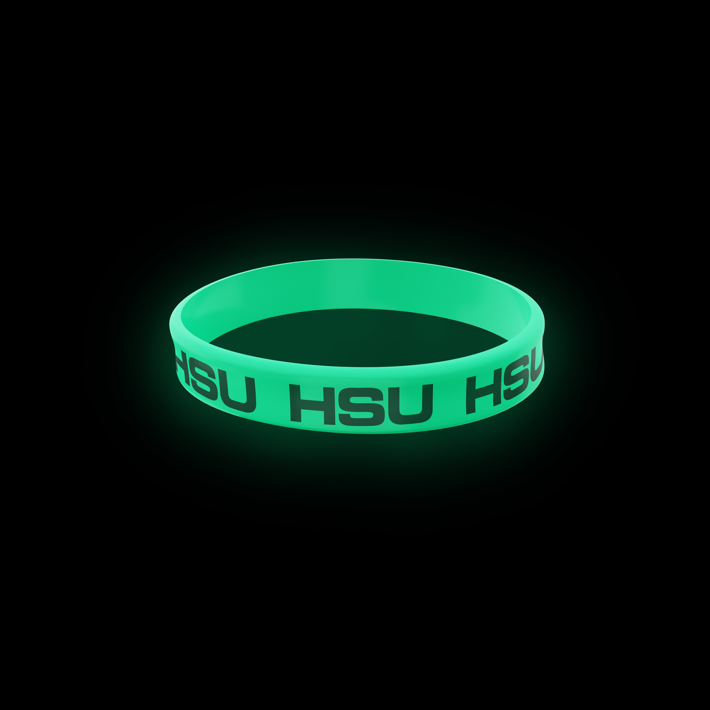 HSU Wristband x Glow in The Dark