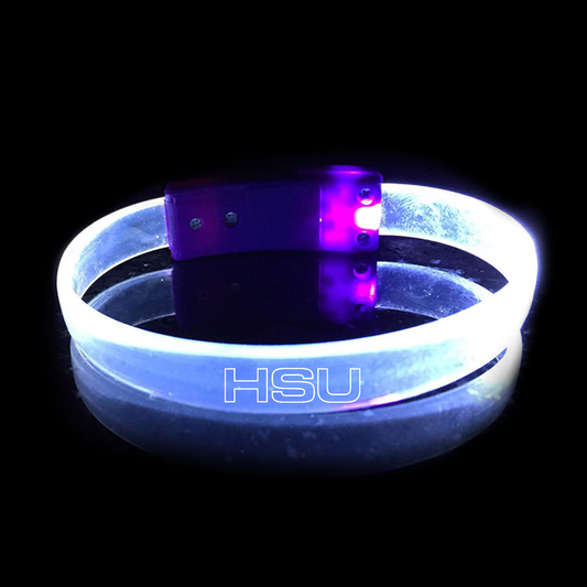 HSU LED Bracelet x Clear