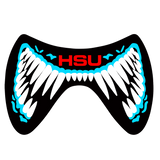 HSU Equaliser Mask - Demon Blue & White