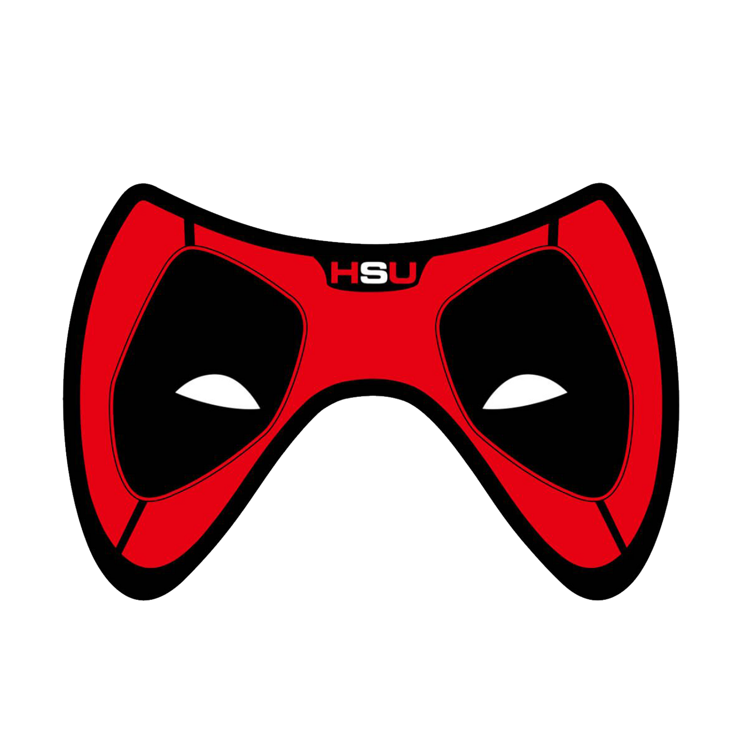 HSU Equaliser Mask x Deadpool Red & Black
