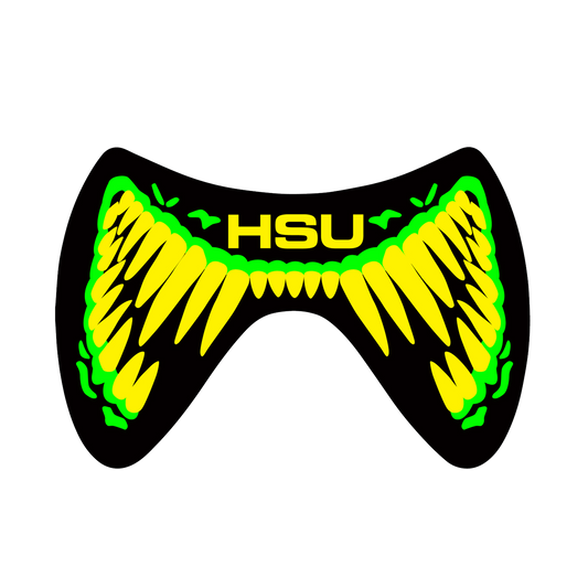 HSU Equaliser Mask x Demon Green & Yellow