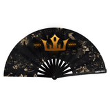 HSU Anniversary Large Hand Fan - Gold