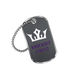 Knockout Circuz Dog Tag - Purple