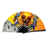 HSU LARGE HAND FAN - LION STREAM