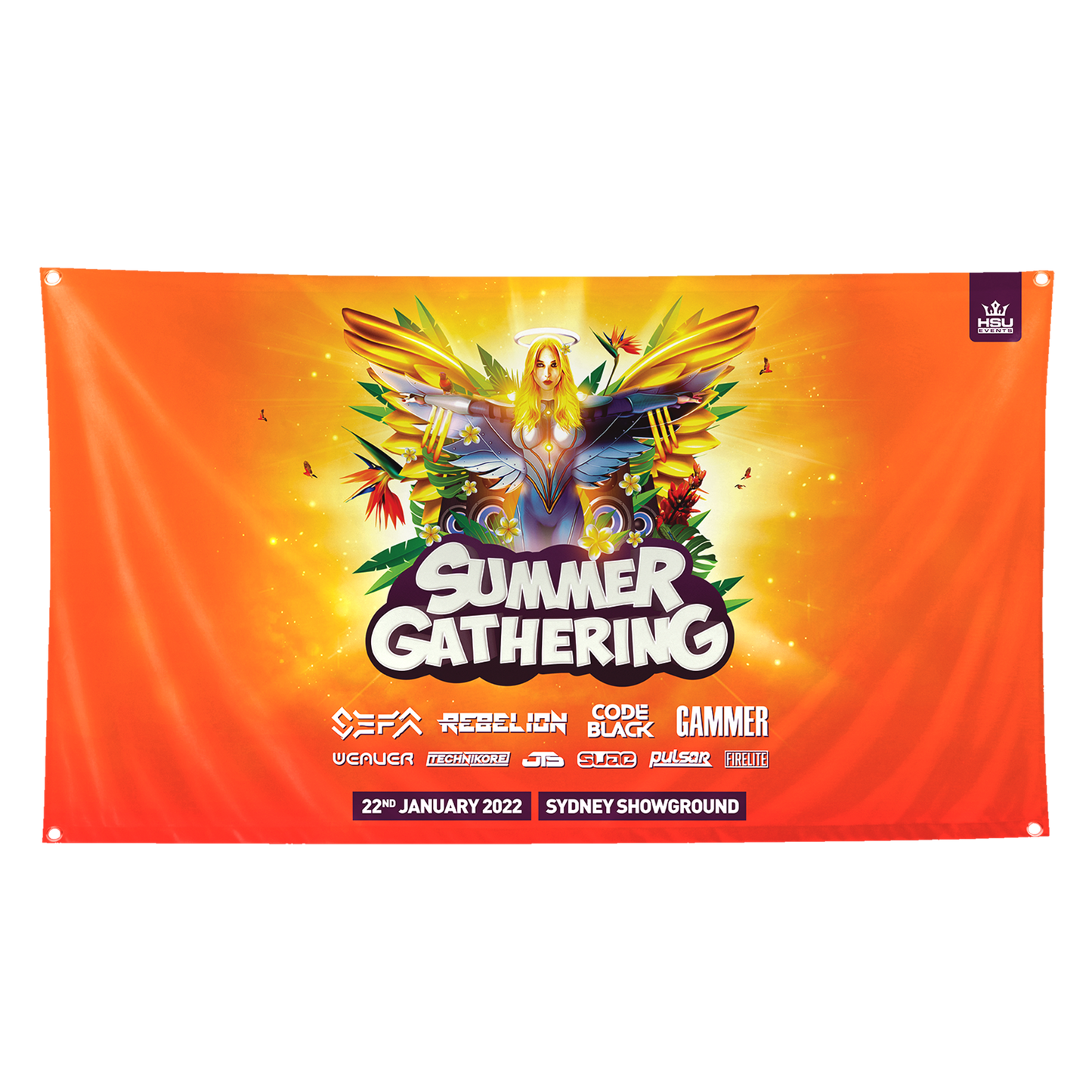 Summer Gathering 2022 Flag x Orange