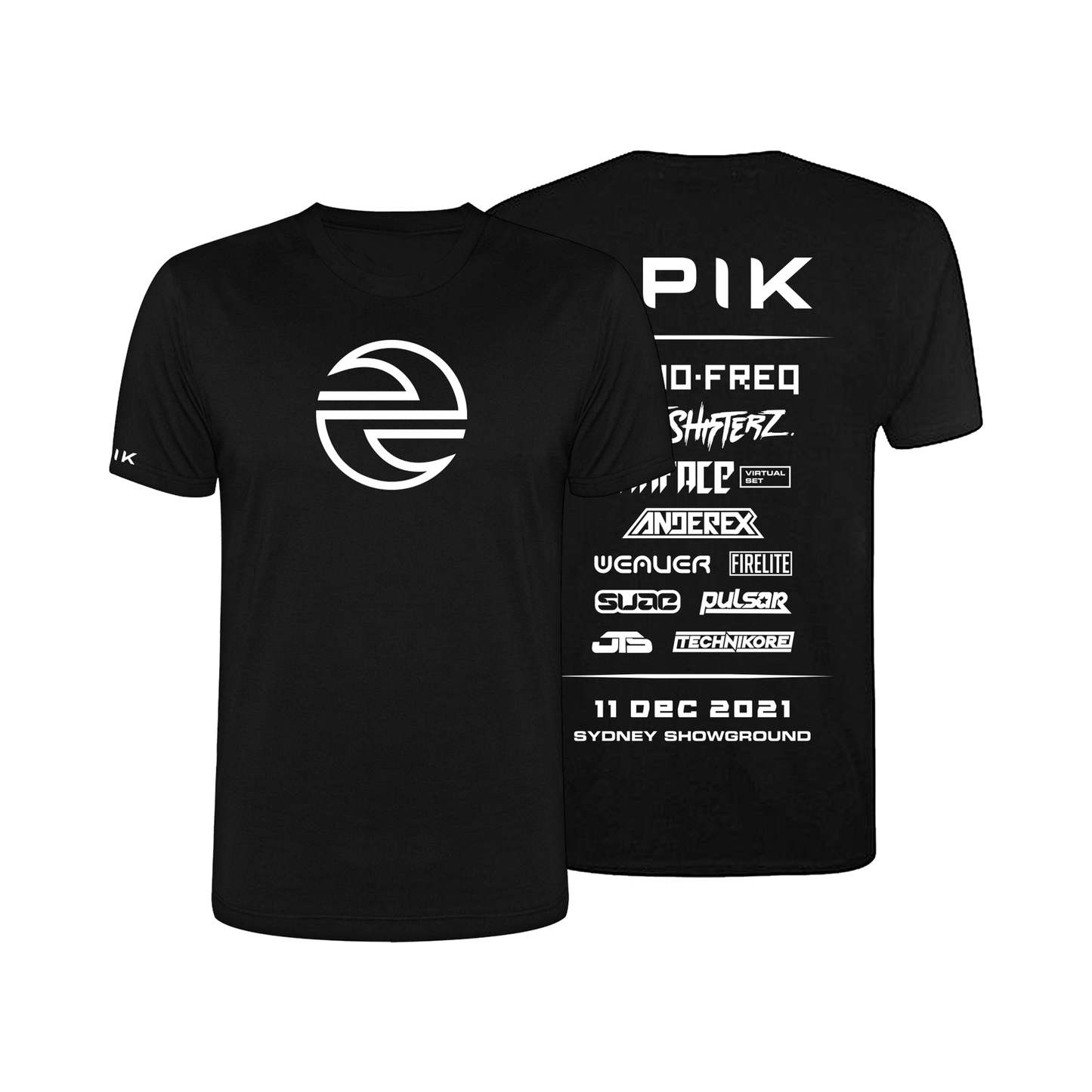 EPIK 2021 T-Shirt x Black