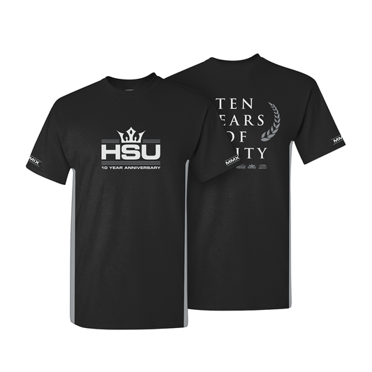 HSU Anniversary T-Shirt x Black