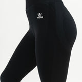 Scrunch Bum Tights X Black