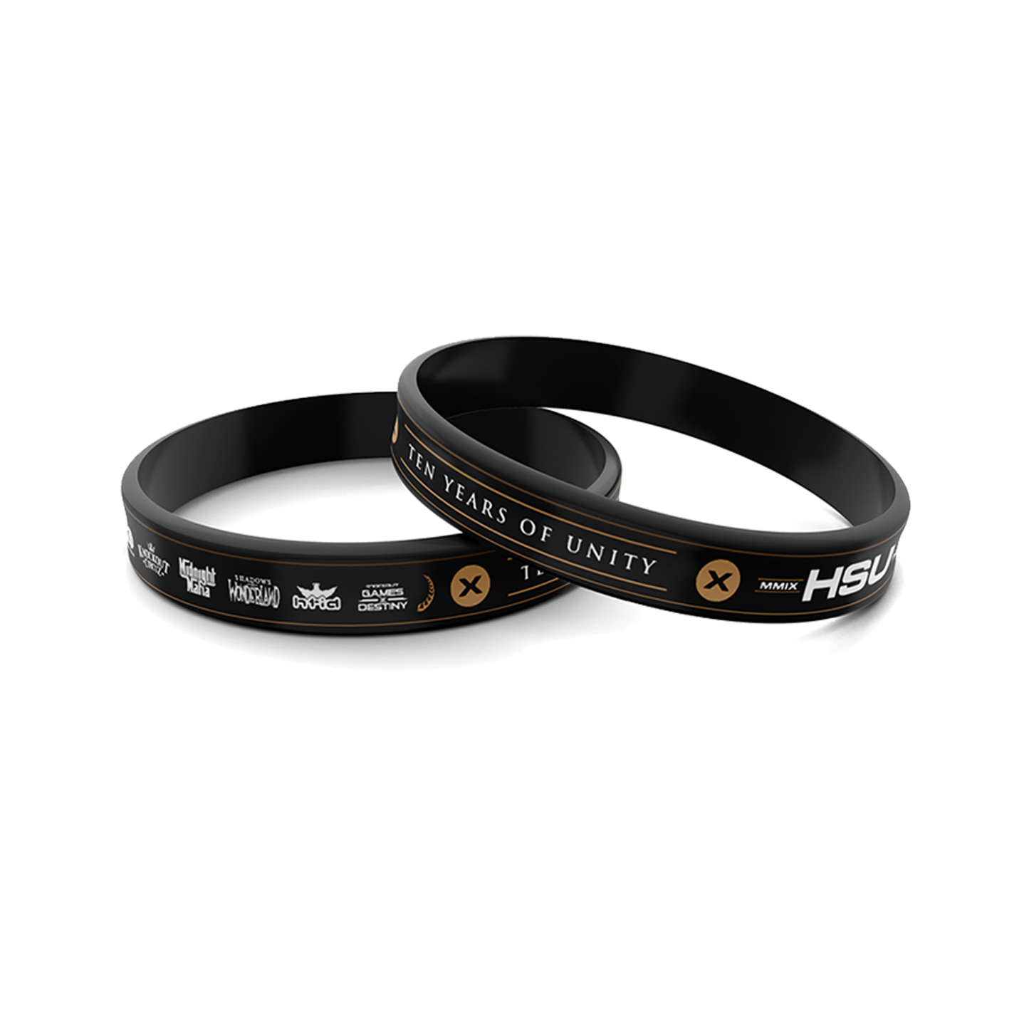 HSU Anniversary Wristbands (Black)