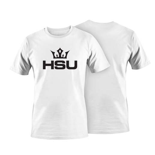 HSU Logo T-Shirt x White