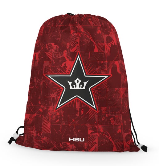 HSU Drawstring Bag x Red